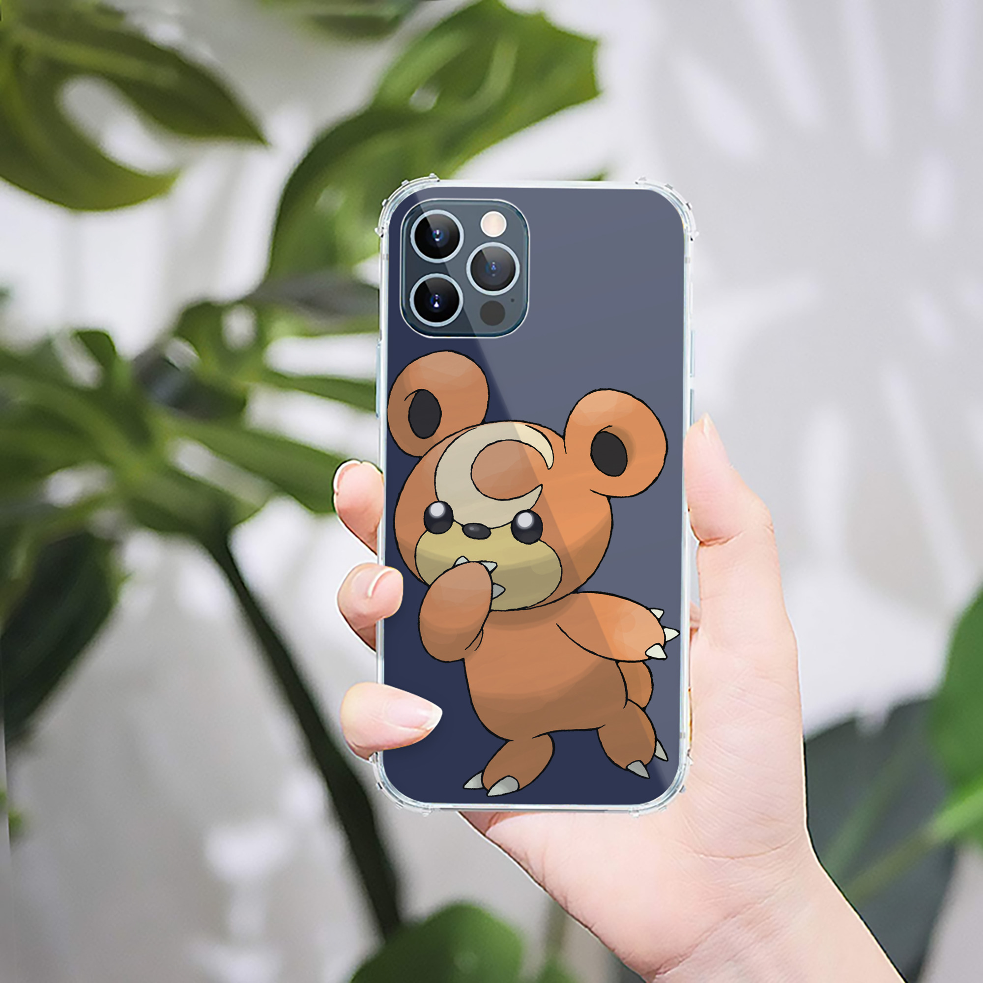 （画像用） ポケットモンスター Pokémon 【iPhone 12シリーズ対応】透明スマホケース（クリアソフトケース）